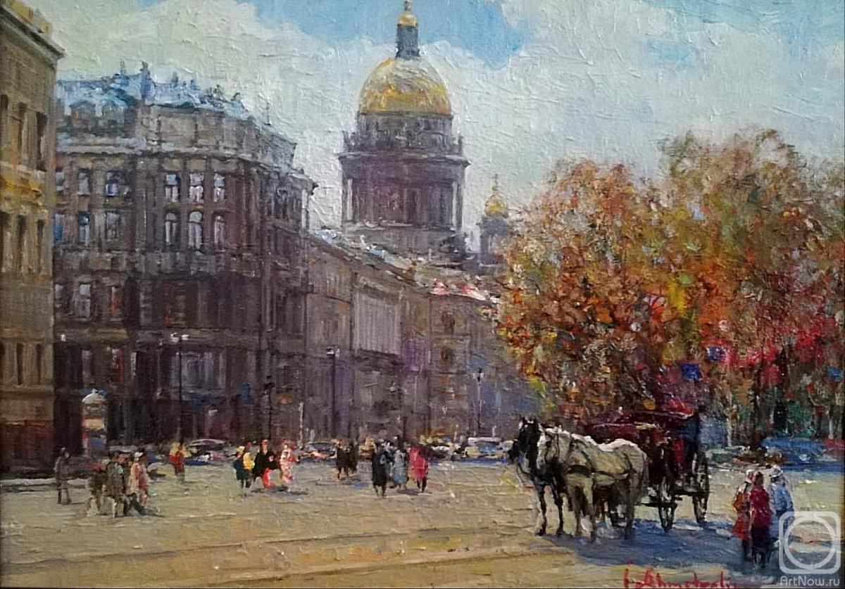 Ahmetvaliev Ildar. Palace Square. Saint Petersburg