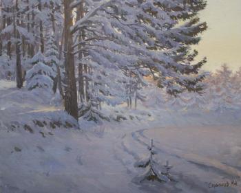 Winter forest. Skrylkov Maxim