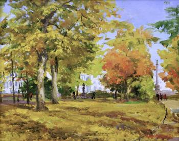 Autumn in the Alexander Garden. Krivenko Peter