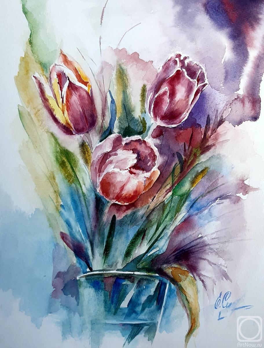 Sizova Elena. Tulips