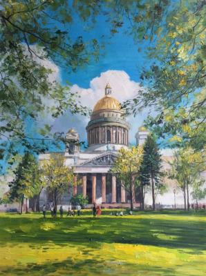 St. Petersburg. View of St. Isaac's Cathedral. Vlodarchik Andjei