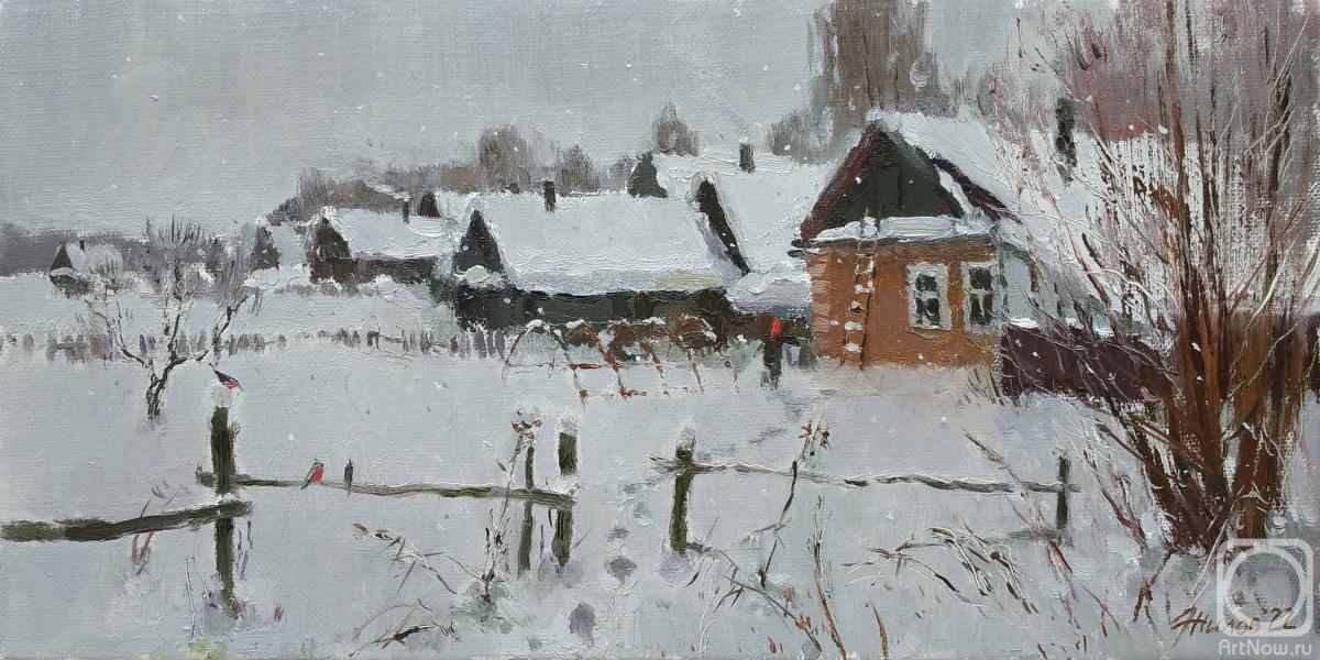 Zhilov Andrey. Winter on the outskirts