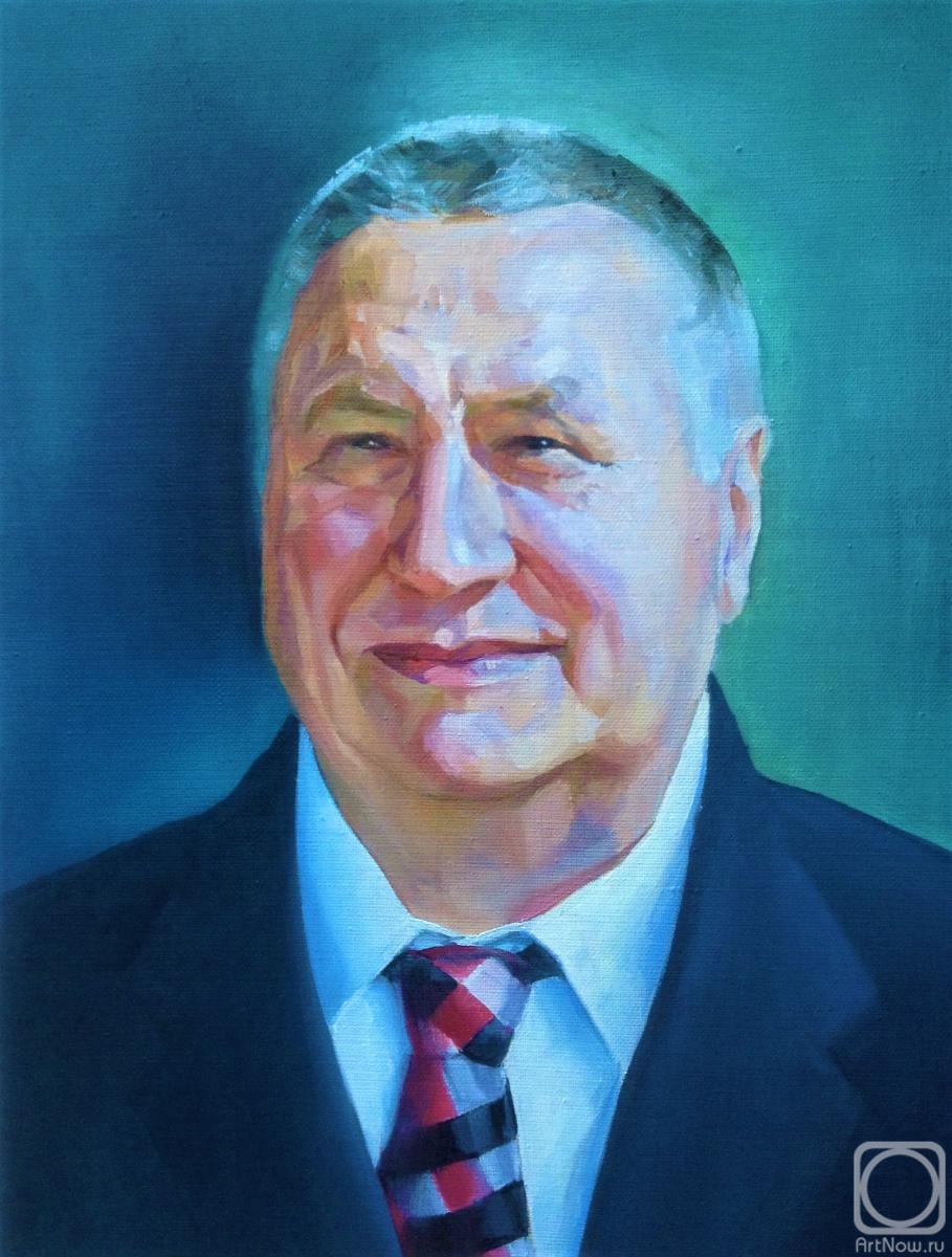 Luchkina Olga. Portrait of the mayor of the city