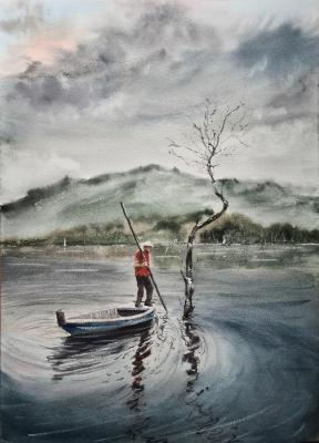 Near the fishing village