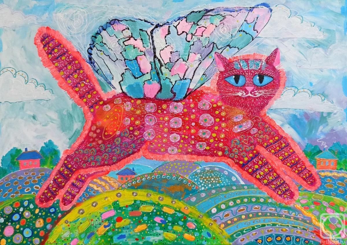 Busina Tatyana. Cat "Inspiration"