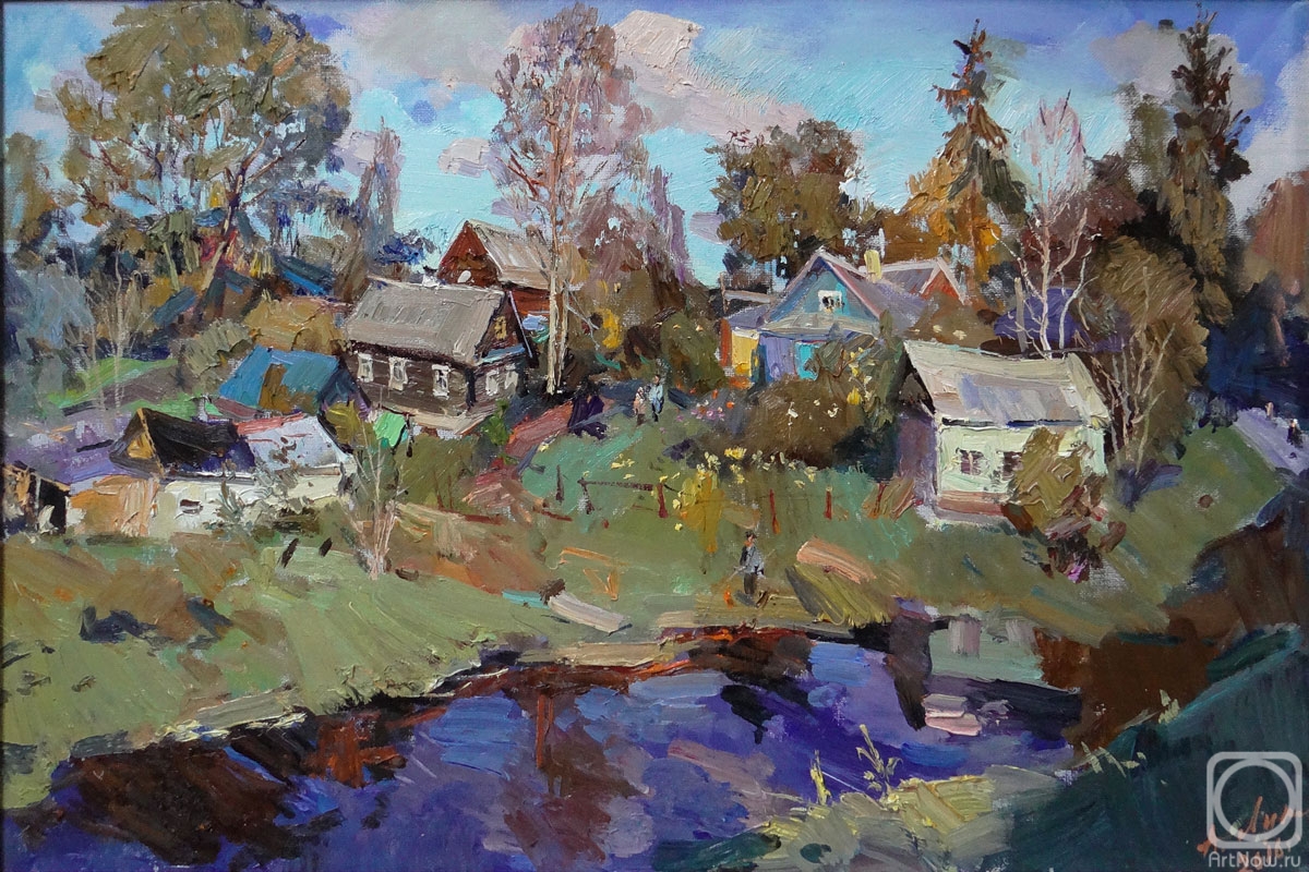 Lukash Anatoliy. Old Ladoga. Autumn