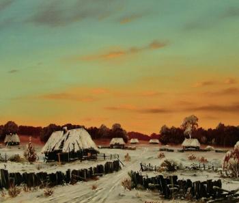 Winter evening. Laktaev Roman