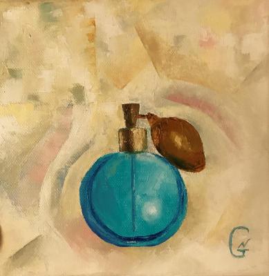 Bottle Blue (Small Format). Gerasimova Natalia