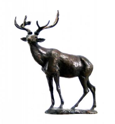 Deer (Bronze Sculpture). Potlov Vladimir
