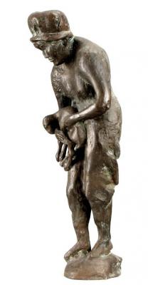 Newborn (A Bronze Sculpture). Potlov Vladimir
