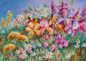 Summer sounds (Irises Picture). Kruglova Svetlana