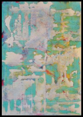 Through wall {under wallpaper}. Martinov Ilia