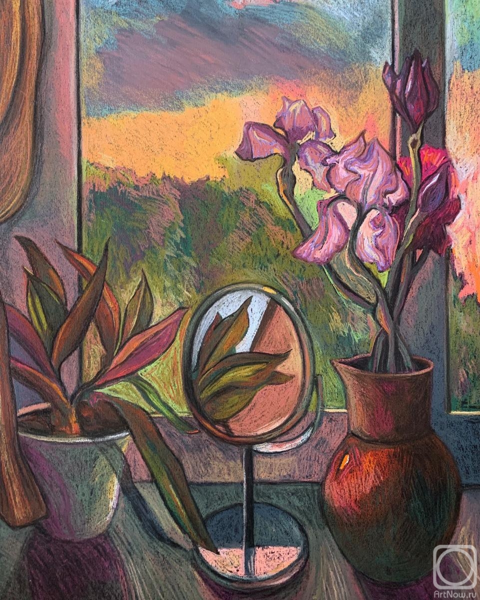 Atayants Serafima. Sunset in flowers