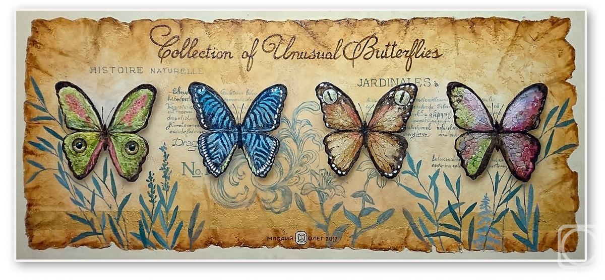 Maslii Oleg. Collection of non-existent butterflies