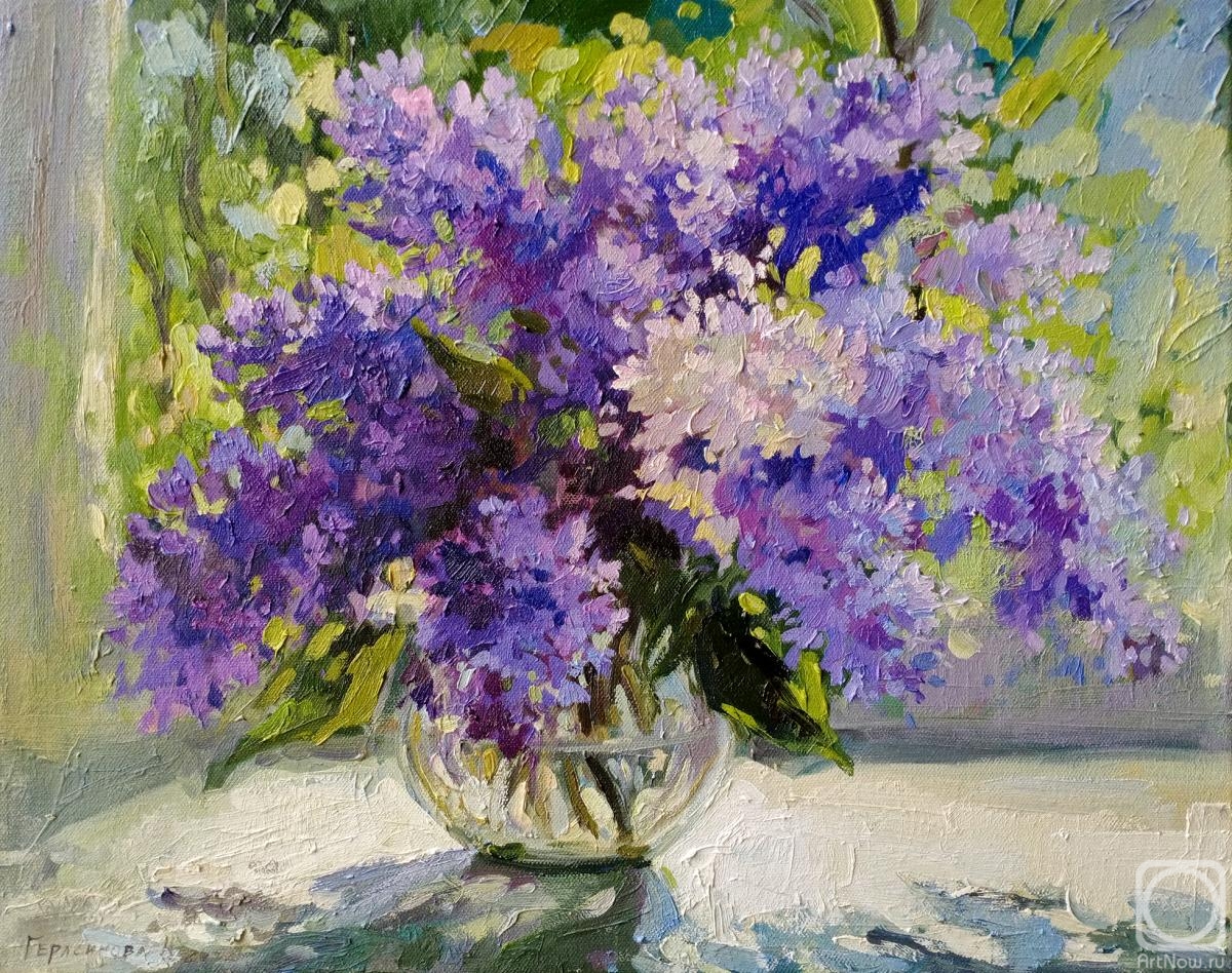 Gerasimova Natalia. Lilac. Spring