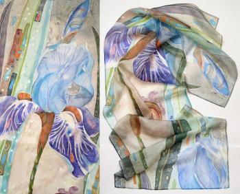 Scarf "Iris"