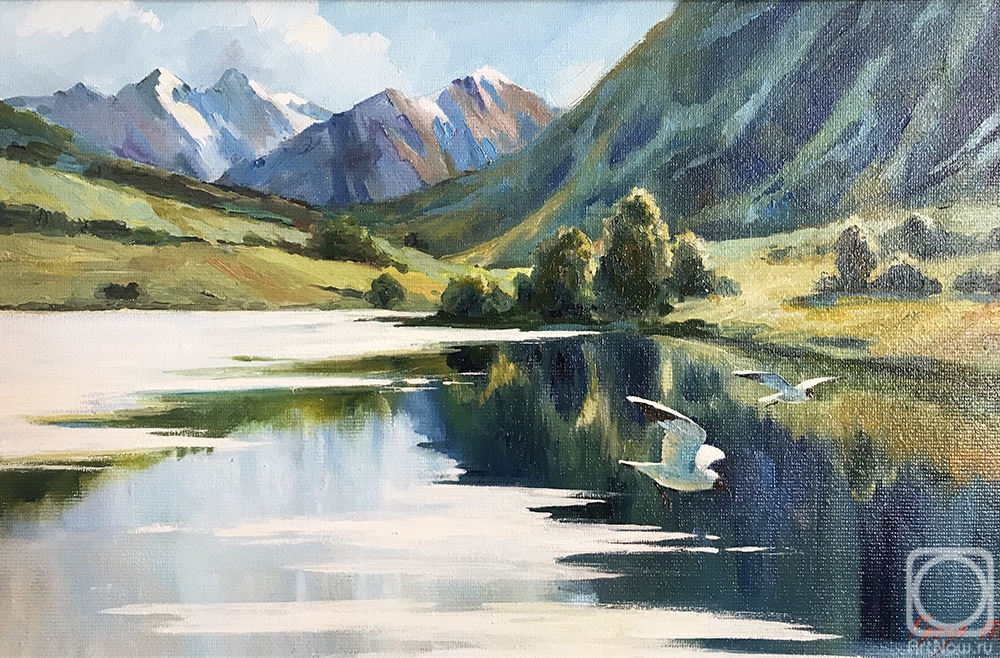 Grosa Ludmila. Mountain Lake
