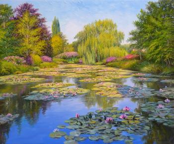 Pond in Giverny. Zhaldak Edward