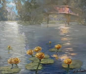 Poetry of the Manor Pond (Landscape With Manor). Lyssenko Andrey