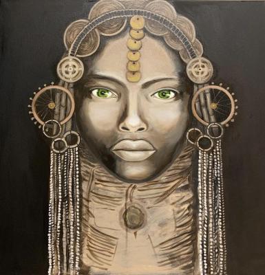 African woman. Dorovskih Elena