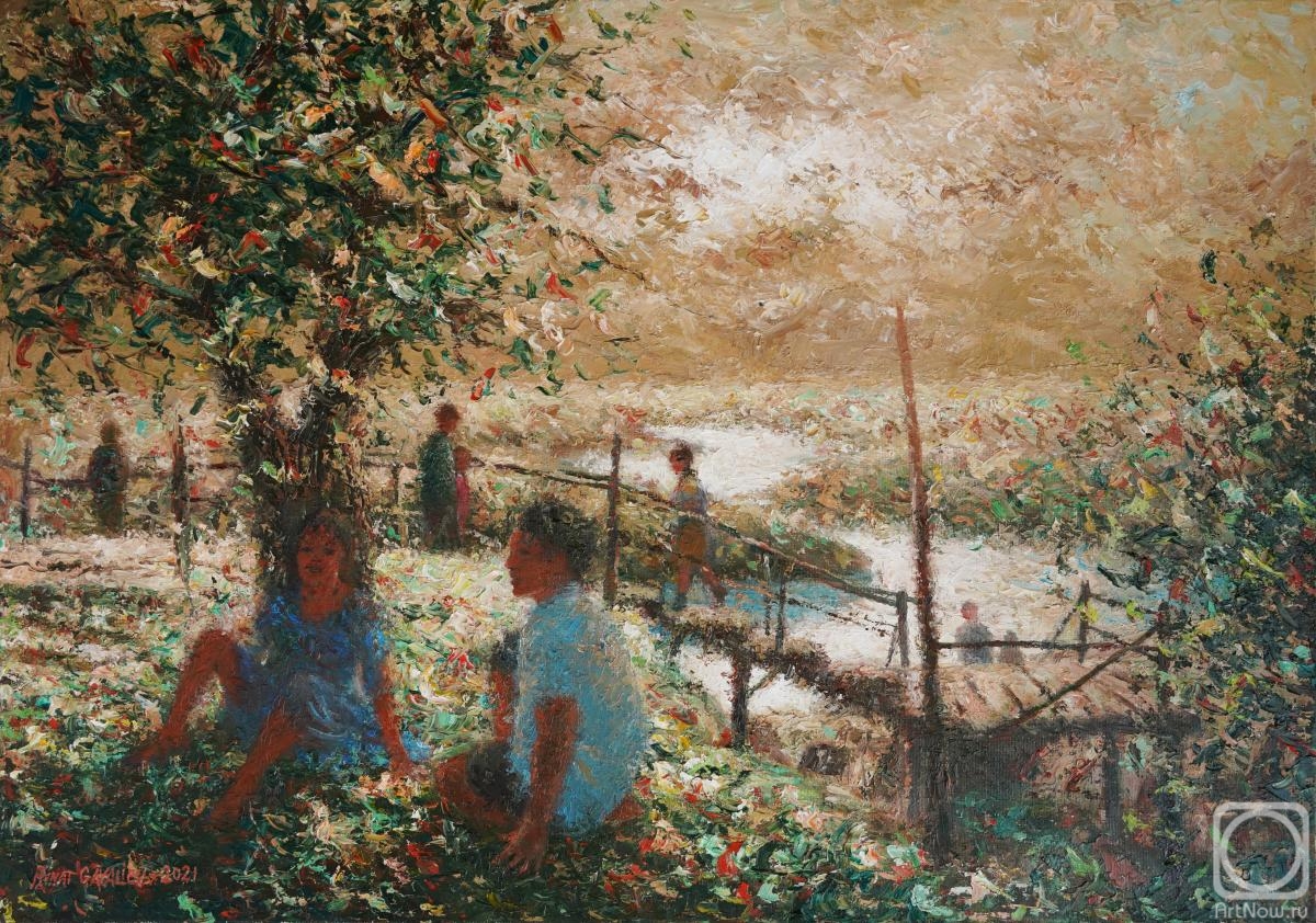 Gayaliev Rinat. People and the white river