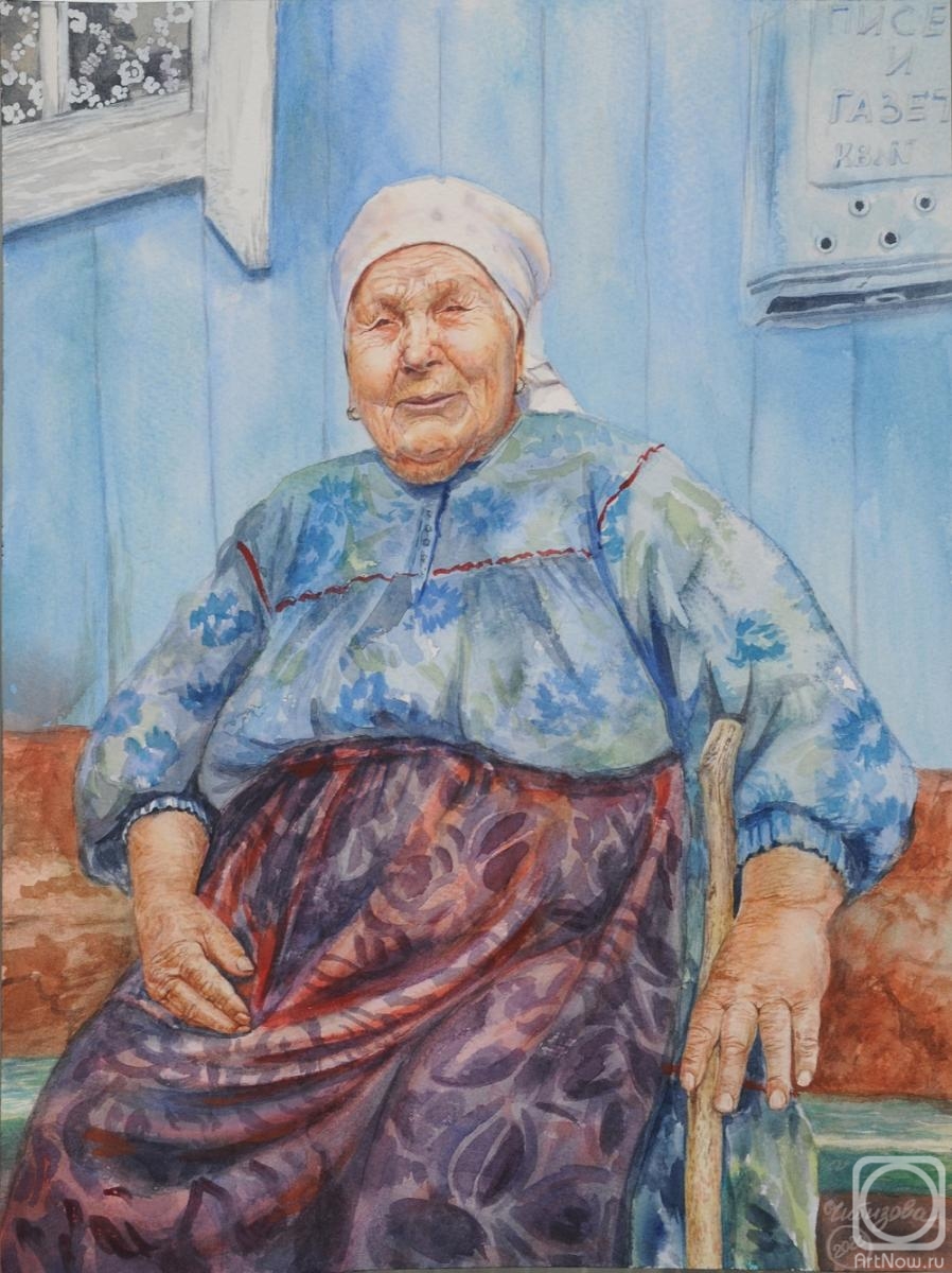 Chibizova Oksana. Grandmother Raya