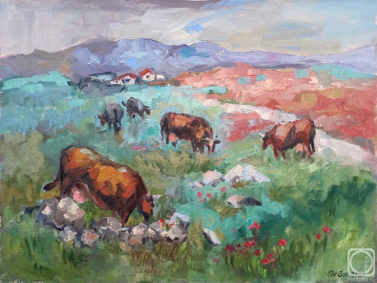 Gortseva Svetlana. Landscape of Crimea