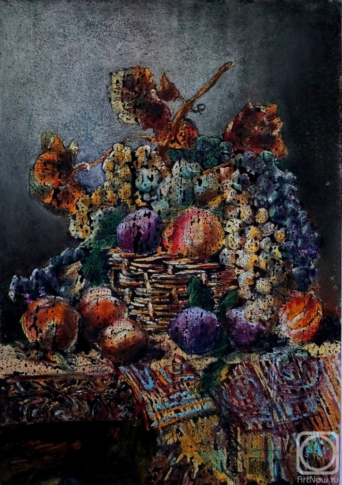Borisov Mikhail. Fruit basket