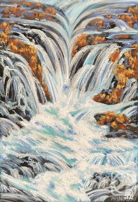 Lukaneva Larissa. Waterfalls