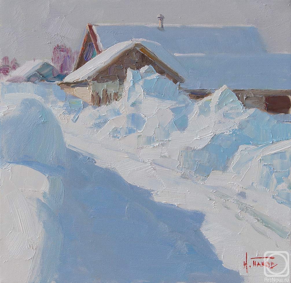 Panov Igor. Winter lane