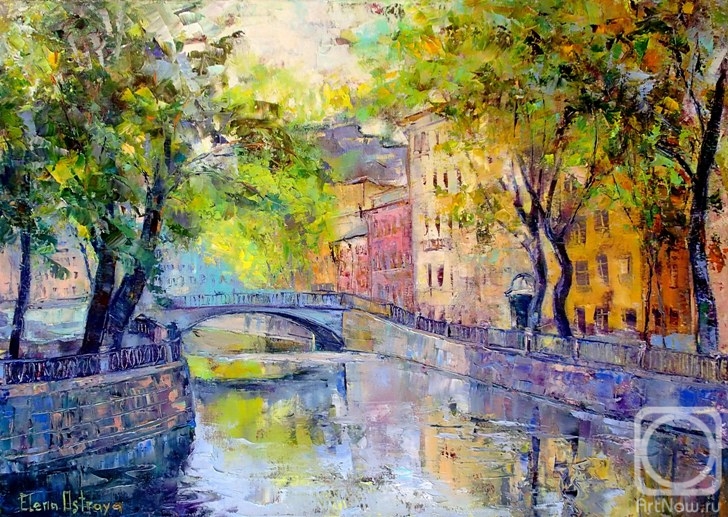 Ostraya Elena. Romance of the canals of St. Petersburg