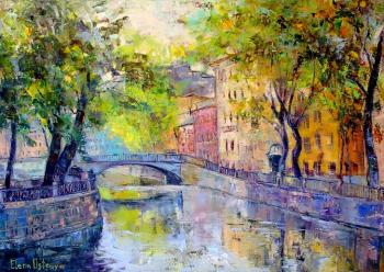 Romance of the canals of St. Petersburg. Ostraya Elena