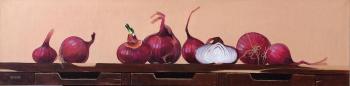 Red onion. Berestova Ksenia