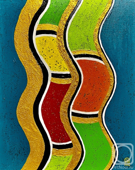 Триада» картина Луканевой Ларисы (холст, акрил) — купить на ArtNow.ru