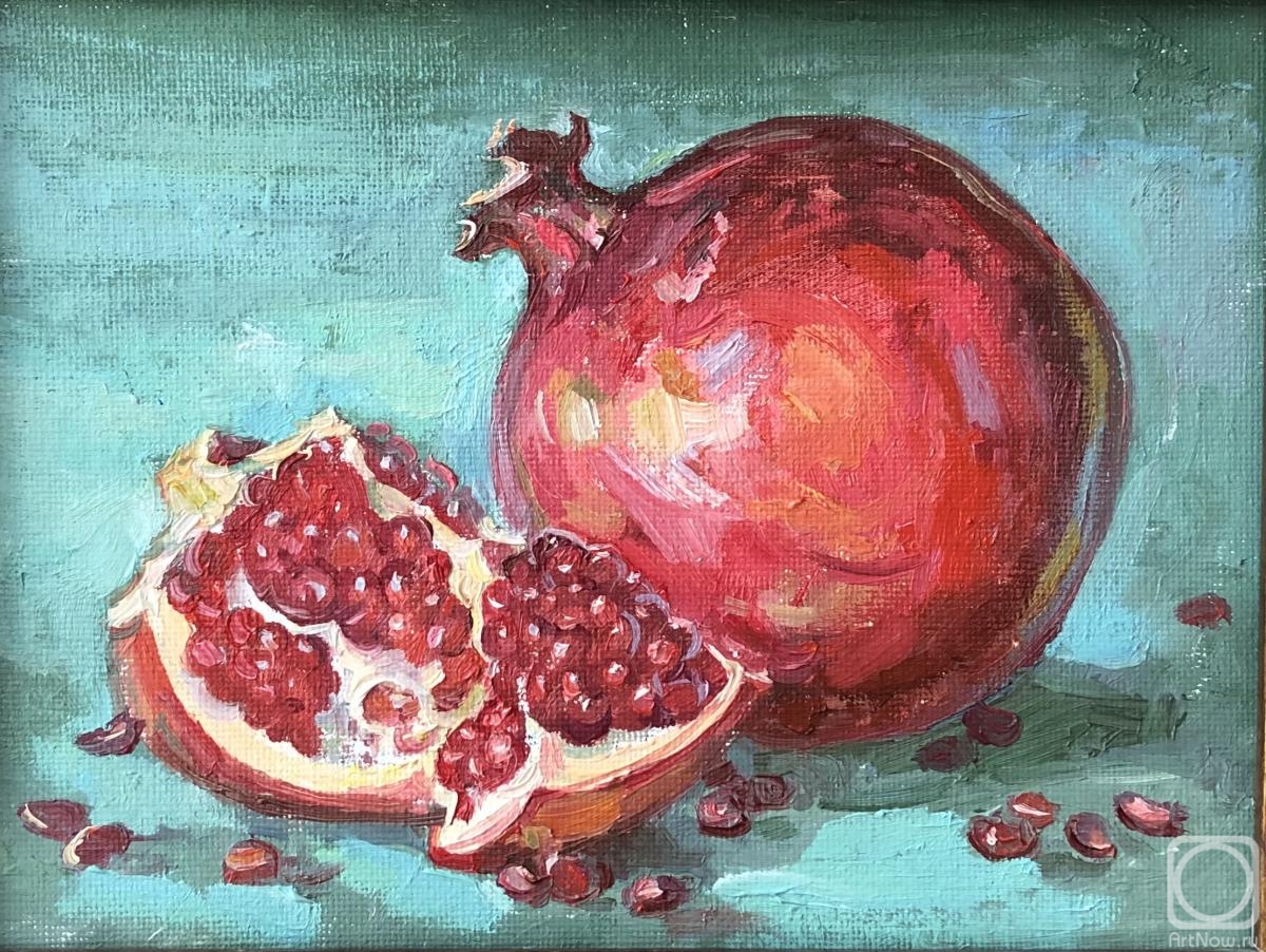 Rybina-Egorova Alena. A study with a Pomegranate