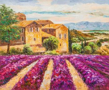 Lavender fields of Provence N2. Vlodarchik Andjei