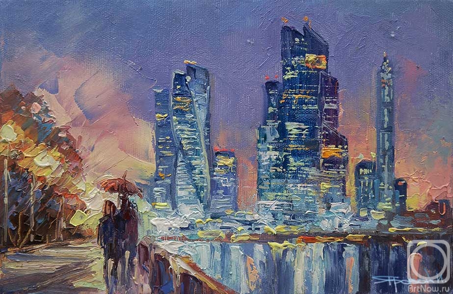 Iarovoi Igor. Skyscrapers Moscow City