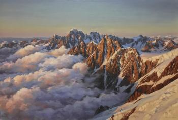 "Alps, Aiguille du Midi". Oleynik Arkadiy