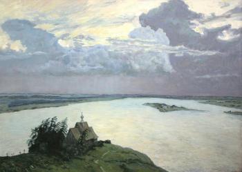 Copy attempt Over the eternal rest of Levitan (Copies Of Old Masters). Korepanov Alexander