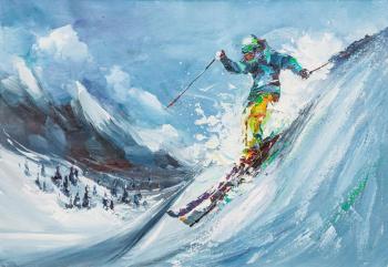 Freestyle. Olympic Games N6 (Downhill Skiing). Rodries Jose