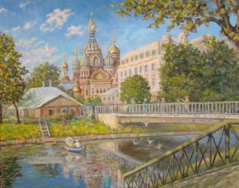 Water walk. Lukashov Vladimir