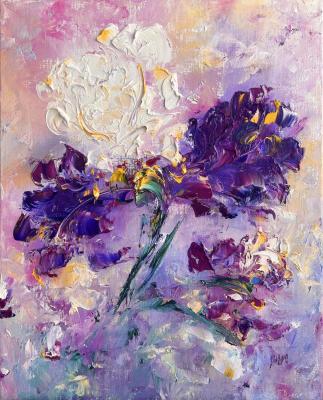 Very peri iris (Lilac Impasto). Skromova Marina