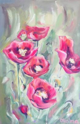 Pink Poppies (Gift For Him). Volna Olga