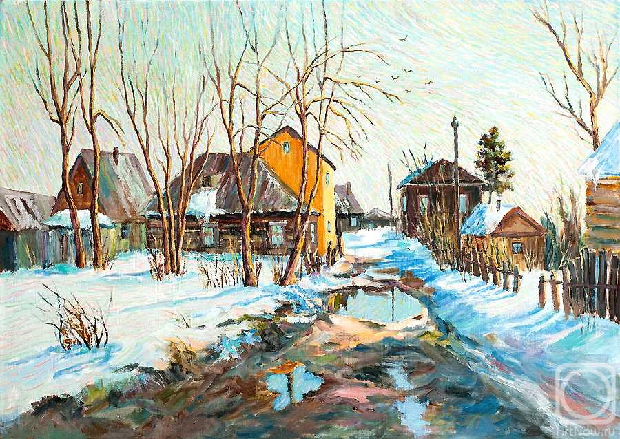 Krutov Andrey. Cottages in hibernation