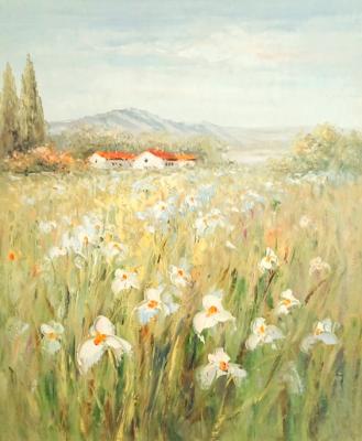 Summer flowers (Flowering Field). Minaev Sergey