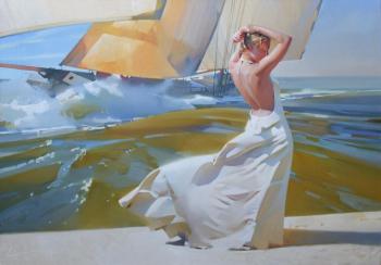 Wind from the sea (Fluttering Dress). Chernigin Alexey