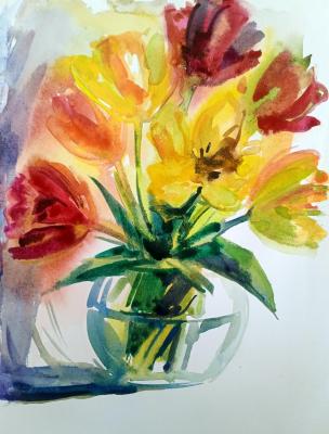 Tulips (Tulip Bouquet). Gerasimova Natalia