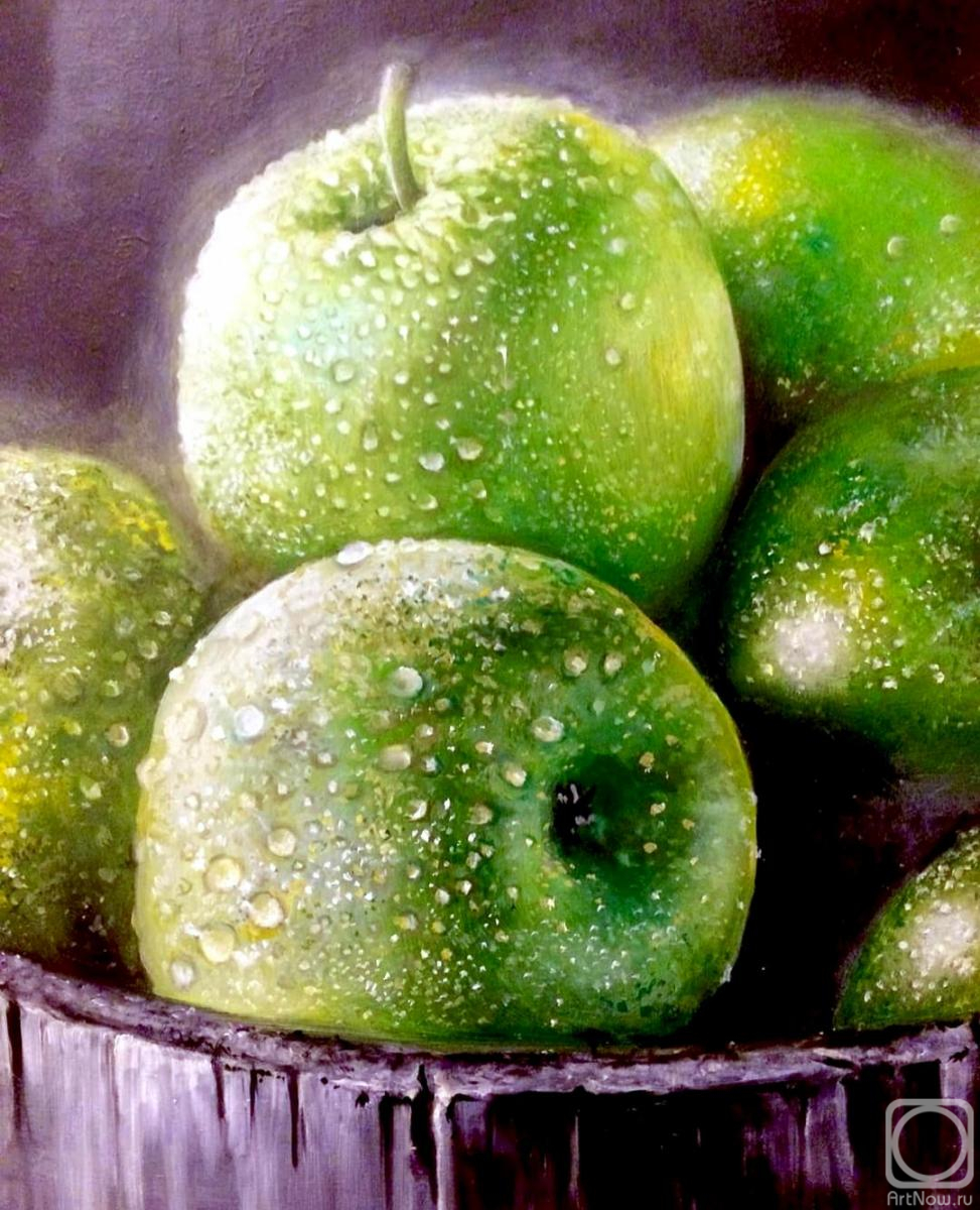 Mihaylichenko Svetlana. Green apples