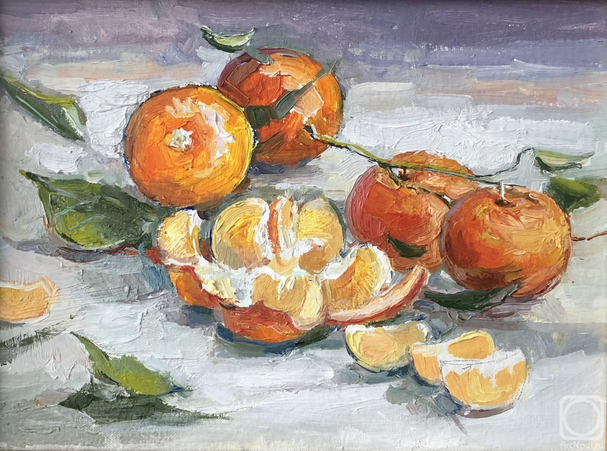 Rybina-Egorova Alena. A study with tangerines