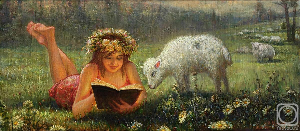 Maykov Igor. Susanna and the Sheep